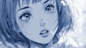 sketch with anime manga style