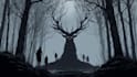create dark art illustration
