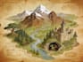 fantasy map illustration for map