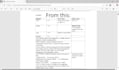 manually convert PDF to word with formatting