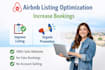 airbnb listing optimization and organic promotion