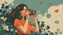 make retro and vintage illustration