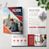 make  professional flyer, poster, brochure in 8 hours