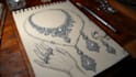do hand sketch jewelry design