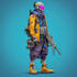 create cyberpunk character art
