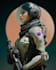 sci fi character illustration or sci fi character