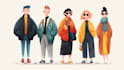 create stylish hand drawn characters