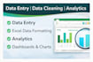 do data analysis, excel data cleaning and python automation