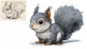 draw an eyecatchy mascot, animal cartoon character