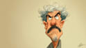 draw a hand drawn caricature