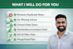 clean, format, filter, sort and merge excel data professionally