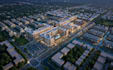 cgi urban masterplan, community housing,3d sponge city concept, townhouse render