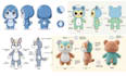design custom plush toy characters with detailed reference sheets and tech packs