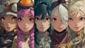 design custom anime or game style characters