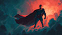 make a unique marvel style superhero illustration