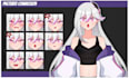 draw and rig a custom anime vtuber model and rigging with emote and expressions