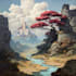 design a conceptual fantasy landscape