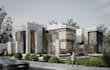2d plan, design architectural building, external rendering, uk house development