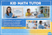 be a kids math tutor for grades 1 to 5