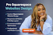 build squarespace website, squarespace design, redesign squarespace, squarespace