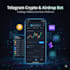 be your telegram crypto bot and  airdrop bot developer