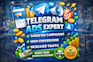 fix telegram ads, fragment verification, run high converting telegram promotion