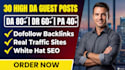publish guest posts on high da sites with dofollow backlinks