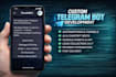 build a telegram bot for automation, leads, or support