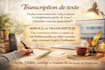 write an article in french