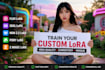 train custom flux, sdxl, wan 2 2, pony and z image for comfyui ai models