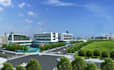 visualize landscape property,birdeye view render, green infrastructure,parks cgi