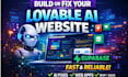 build or fix your lovable ai website with supabase fast