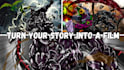 produce a full custom motion comic from start to finish