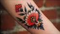 draw aesthetic old school tattoo design