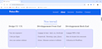 create a modern responsive website UI UX