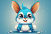 design cute mascot, cartoon character logo design