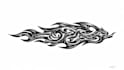 create a profesional tribal tattoo design