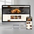 design responsive website using HTML, CSS and javascript