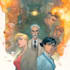 illustrate a superhero comic cover art