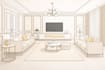 create an interior design visualization for your existing room