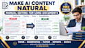 manually edit and humanize ai content for long documents