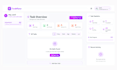 do front end web development using HTML CSS javascript react
