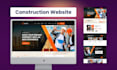 design a high converting construction, roofing, plumbing, handyman website