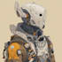sci fi character illustration or sci fi character