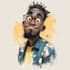 make big head cartoon caricature from your face