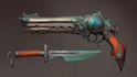 draw your weapon concept art in awesome details