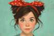 do a cute disney cartoon portrait