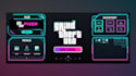 make gta fivem UI designs for hud, menus, inventory, and more