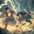 create digital comic book pages superhero art