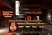 redesign 3d asian restaurant interior, ramen bar, cafe rendering,cgi revit model